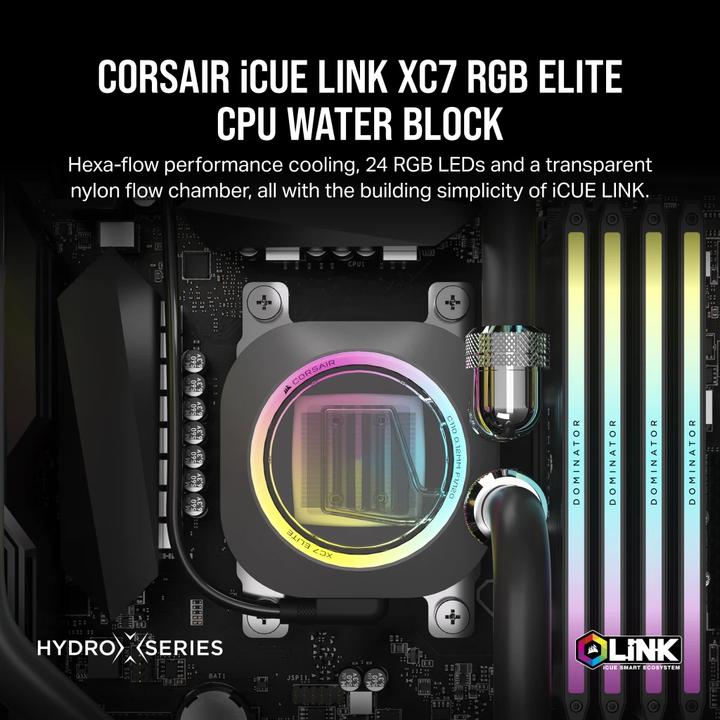 Actual product image Corsair XC7 RGB Elite