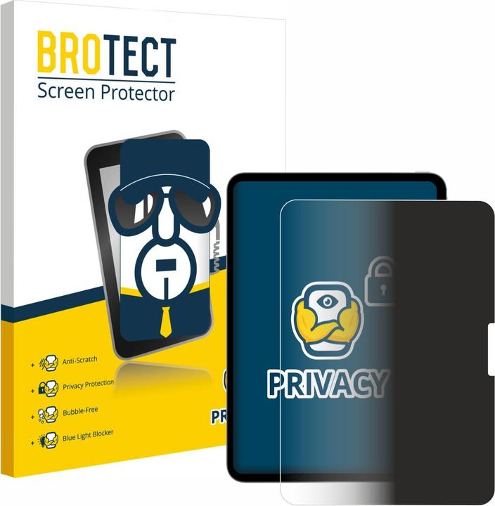 Immagine prodotto BROTECT Pellicola Privacy (1 pz., Apple iPad Pro 11 2024, Apple iPad Pro 11 2025)