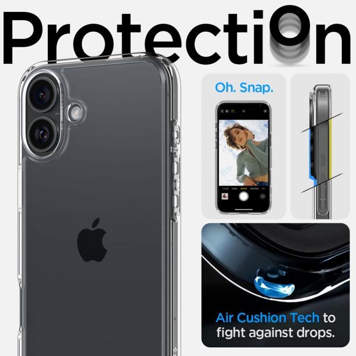 Actual product image Spigen Ultra Hybrid Case (Apple iPhone 16)