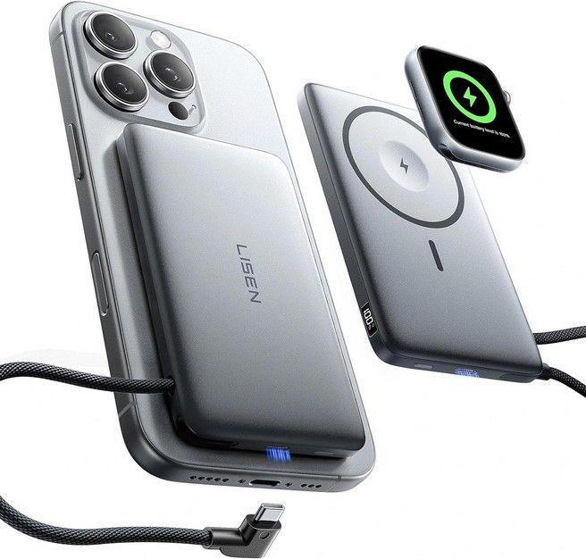 Produktbild Lisen Ultra Slim Series MagSafe Powerbank (10000 mAh, 20 W, 36 Wh)