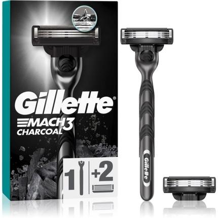 Gillette Razors Mach3 Charcoal+2blades