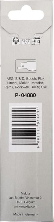 Actual product image Makita 150 mm sliding saws 5 pcs. (P-04880)