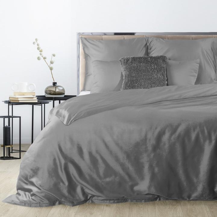 Produktbild Eurofirany DIVA LINE DINA High quality cotton satin single color bedding set, 160X200 cm, 2 pcs. 70 X 80 cm, co (Duvetbezug, 160 x 200 cm)