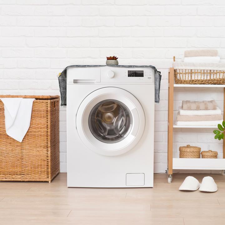 Actual product image Relaxdays Washing machine support