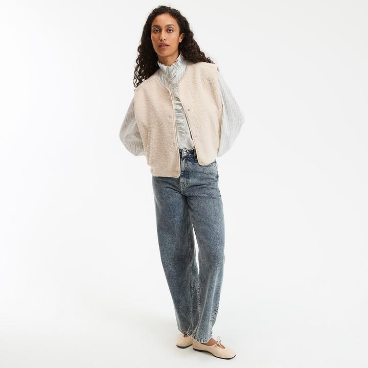 Produktbild La Redoute Collections Ärmellose Oversize-Weste aus Sherpa (XL, XXL)