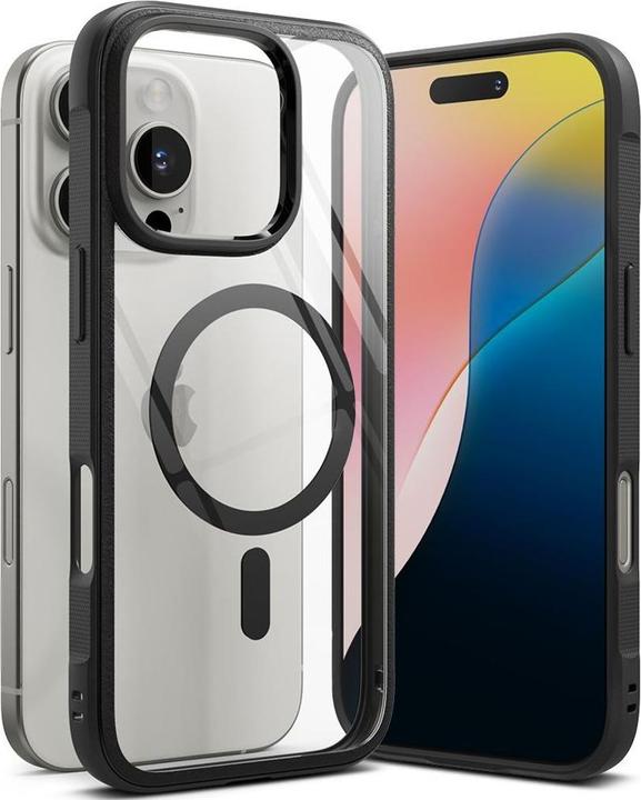 Produktbild Ringke Case for iPhone 16 Pro Max FUSION BOLD MAGNETIC BLACK (Apple iPhone 16 Pro Max)