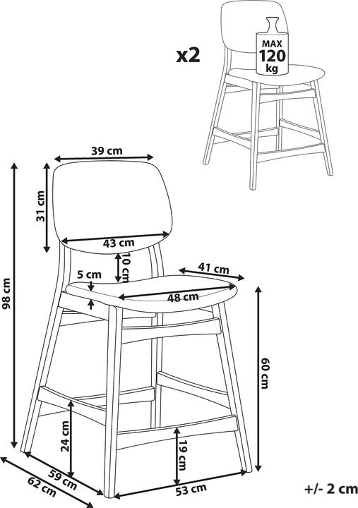 Produktbild Beliani Elaine