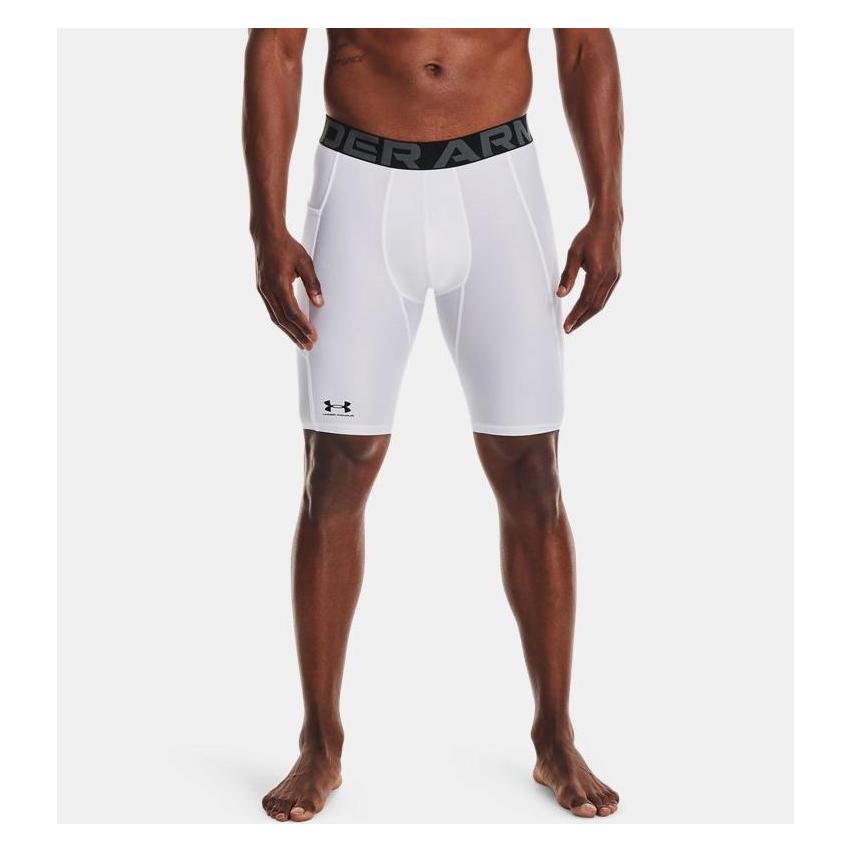 Under Armour, Herren, Sporthose, Ua Hg Armour Lng Shorts (Xs), Weiss