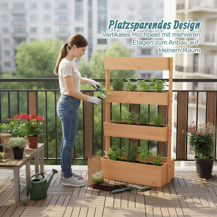 Produktbild Relaxdays Vertikalbeet