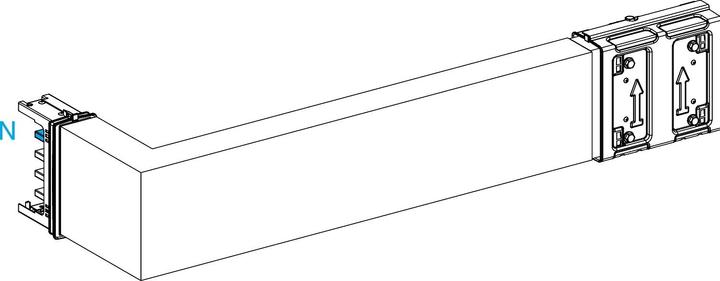 Actual product image Schneider Electric SE KSA400DLR42A KSA angle element selector length (Terminal strips)