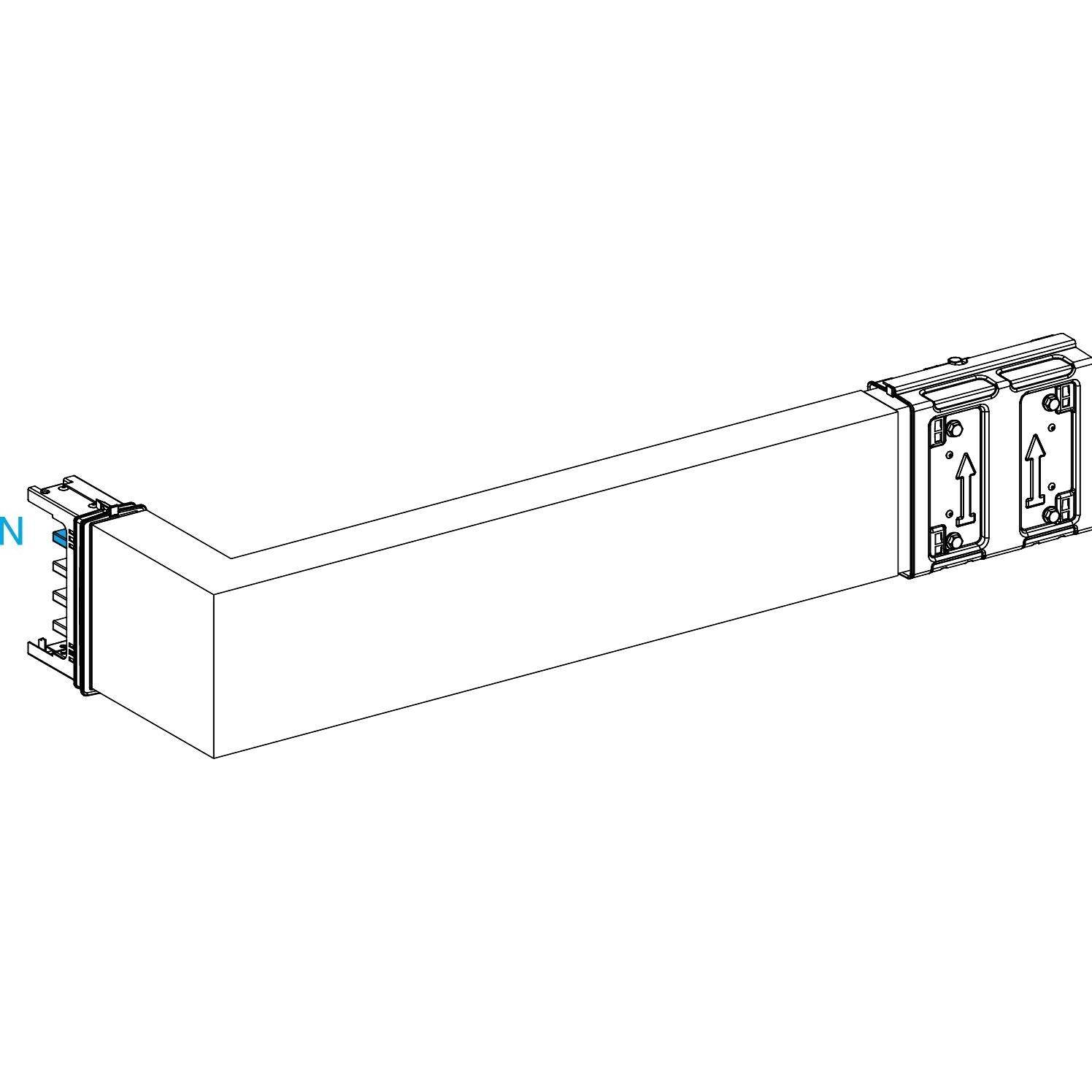 Schneider Electric SE KSA250DLR42A KSA Winkelelement WahllÃ¤nge (Verteiler), Elektronikzubehör + Gehäuse, Weiss