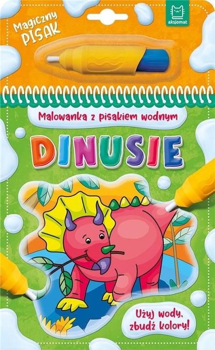 Produktbild Malbuch mit einem Wasserstift. Dinus