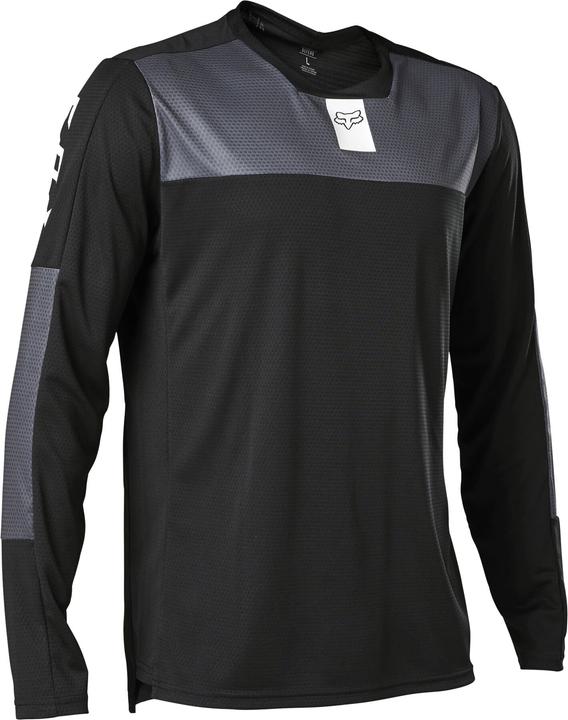 Fox Jersey 22 Defend Ls Head Blk
