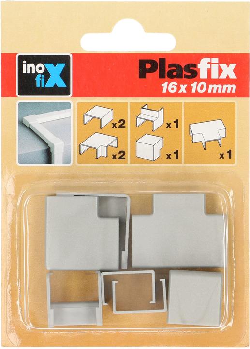Actual product image Inofix Plasfix connectors 16x10mm assorted 7-piece (Duct, 100 cm)
