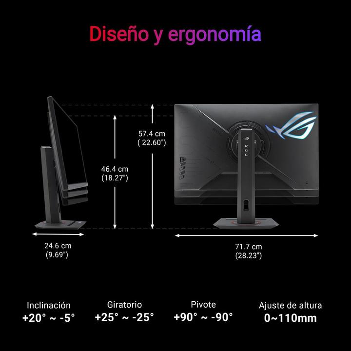 Produktbild ASUS ROG Strix XG32UCG Gaming Monitor (3840 x 2160 Pixel, 31.50")