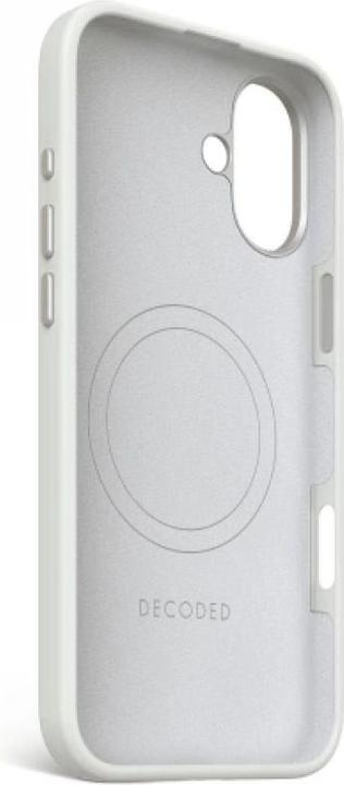 Produktbild Decoded AntiMicrobial Silicone Backcover with MagSafe for iPhone 16 Plus - Gray (Apple iPhone 16 Plus)