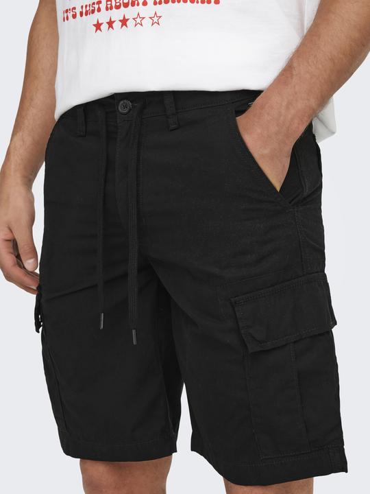 Image du produit Only & Sons Cargoshorts Loc kurze Hose mit vielen Taschen (M)