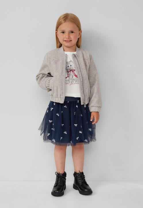 Produktbild s.Oliver Rock Ausgestellter Meshrock mit Baumwollfutter (92)