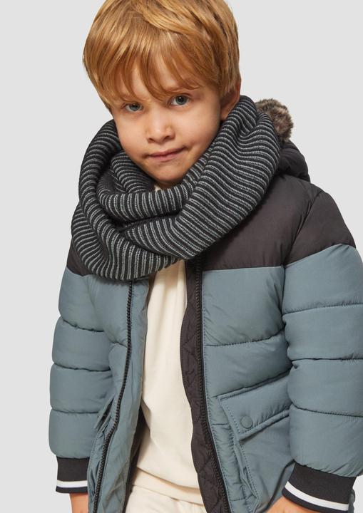 Produktbild s.Oliver Snood Loop-Schal mit Rippstruktur