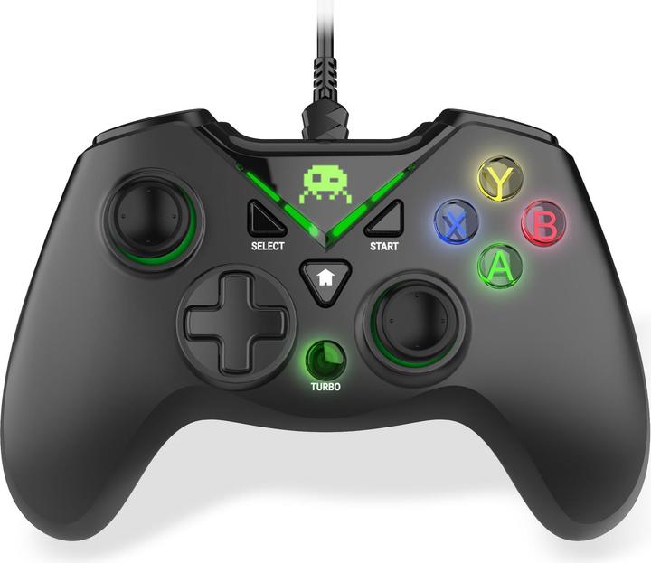 NoName Freaks and Geeks - Black Wired Controller for PC with 3M Cable (PC)