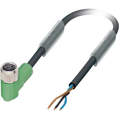 Thumbnail - Phoenix Contact SENSOR/ACTUATOR CABLE, 3-POS., 3 M, Elektronikkabel + Stecker, Schwarz