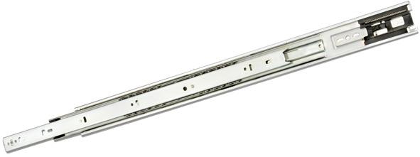 Accuride Kugel-Vollauszüge 3832TR für griffloses Öffnen