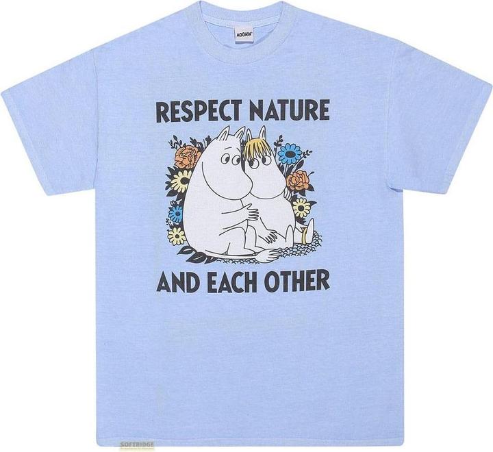 Actual product image Heroes Inc Moomins T-Shirt Respect Nature size M (M)
