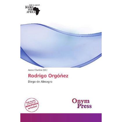 Rodrigo Orgóñez, Fachbücher