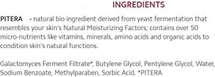 Nutritional values and ingredients SK-II Facial Treatment Essence Pitera 7.7oz (230 ml)