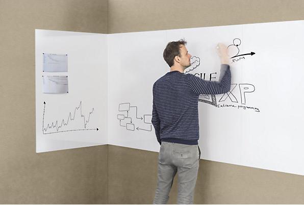 Image du produit Berec Tableau blanc Chameleon Sharp (118 x 88 cm)