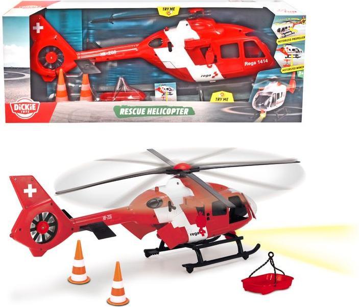 Actual product image Dickie Swiss Rega Helicopter