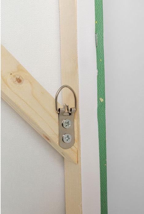 Produktbild Kare Design Leinwandbild Flower Boat Lila weiss (80 x 100 x 3.5 cm)