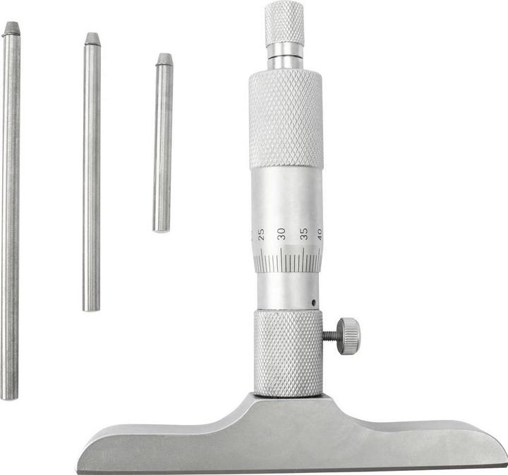 Immagine prodotto Dasqua Micrometro di profondità con asta intercambiabile, 0-75 mm