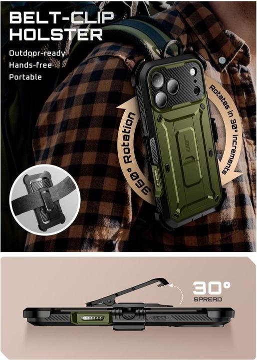 Actual product image Supcase UB Pro (Apple iPhone 17 Pro Max)