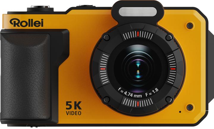 Rollei Sportsline 64 Pro Digital Camera, orange