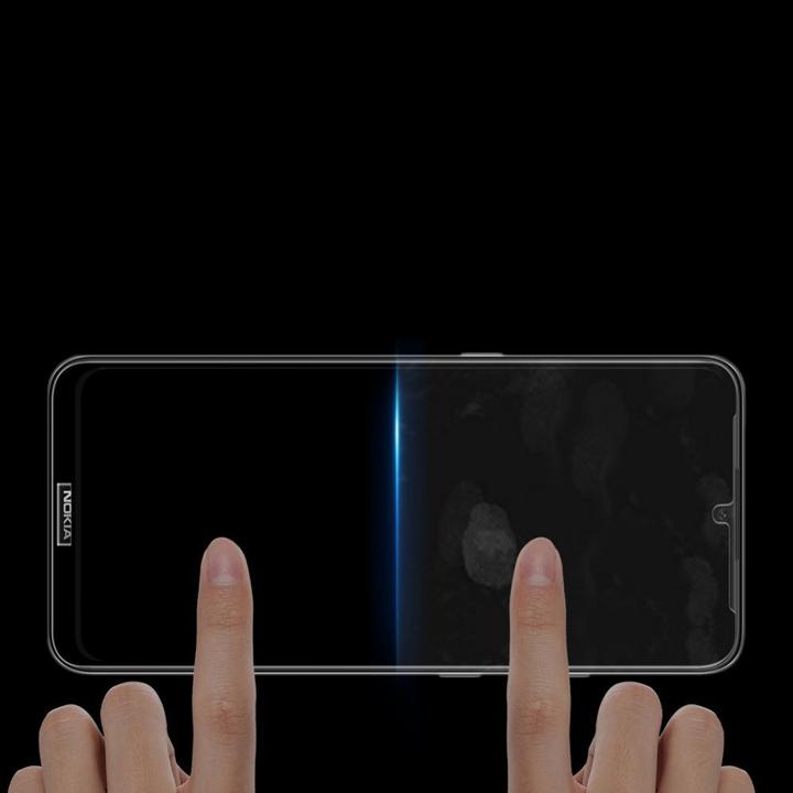 Actual product image Dux Ducis 10D Tempered Glass Tough Screen Protector Full Coveraged with Frame for Nokia 1.4 transparent (Nokia 1.4)