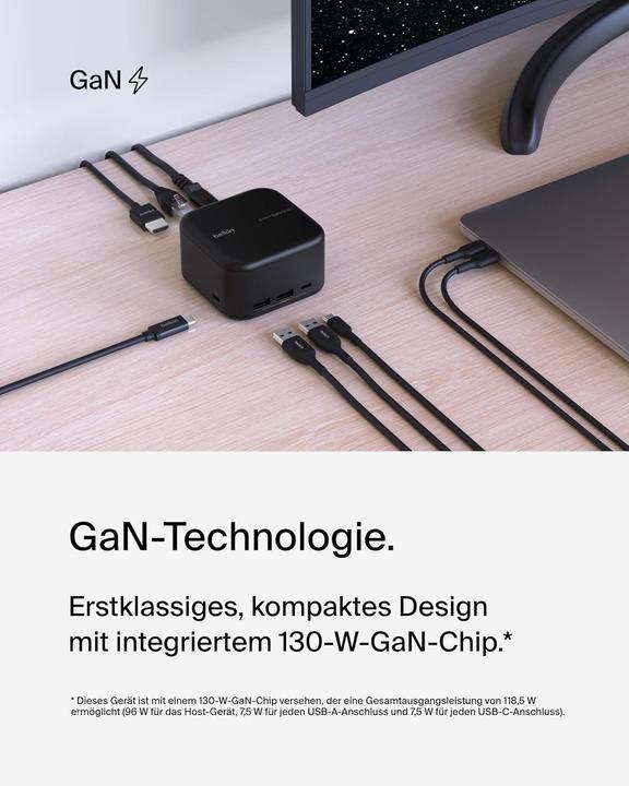 Produktbild Belkin INC018VFBK (USB-C, 6 Ports)