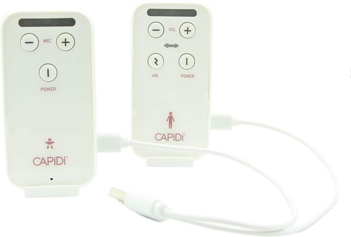 Capidi 2.0 -itkuhälytin, valkoinen (Baby Monitor Audio, 800 m)