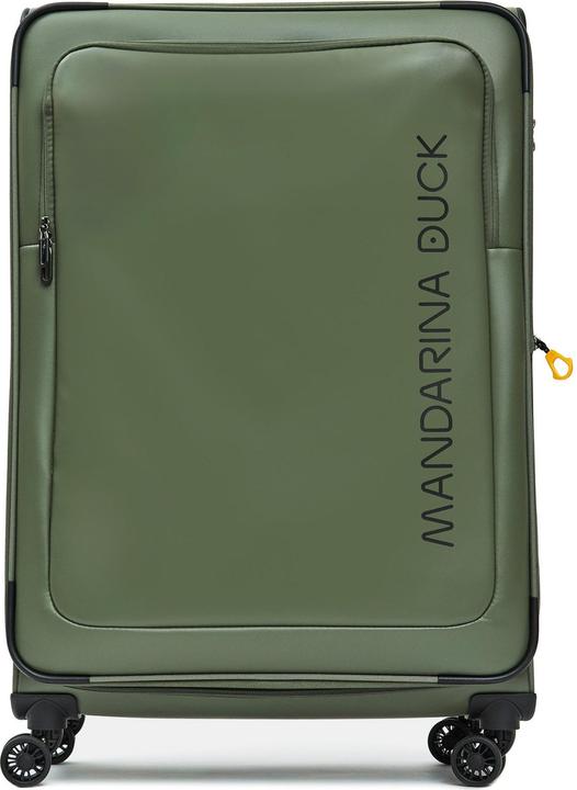 Mandarina Duck Eco Coated 4 Rollen Trolley XL 83 cm mit Dehnfalte (140 l)