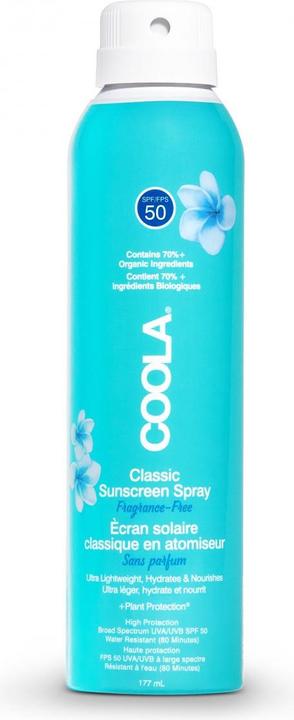 Produktbild Coola Suncare Classic Spray Fragrance Free (Sonnenspray, SPF 50, 177 ml, 177 g)