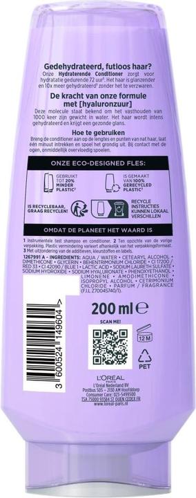 Produktbild L'Oréal Paris L'Oreal Paris Elvive Conditioner Hydra Hyaluronic Hydrating