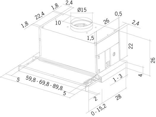 Actual product image Mepamsa Máxima (Substructure hood)