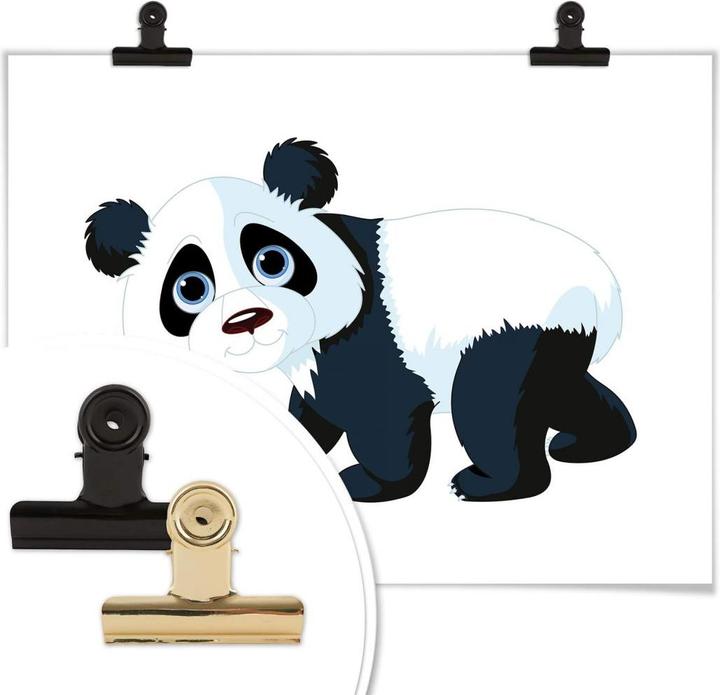 Produktbild Trenddeko Laufender Panda (120 x 100 cm)