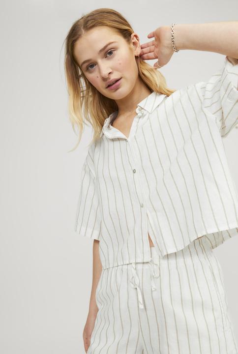 Immagine prodotto JJXX JXLulu - Camicia a maniche corte in lino (XL)