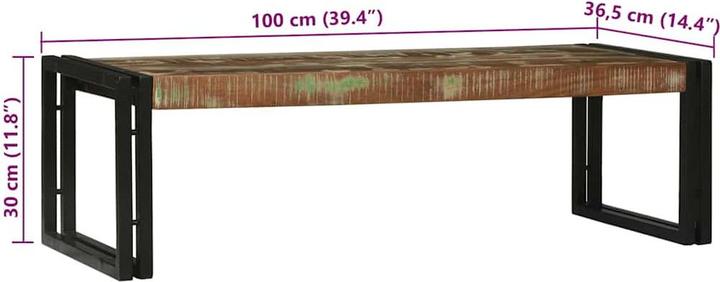 Actual product image VidaXL Couchtisch (48 x 40 x 40 cm)