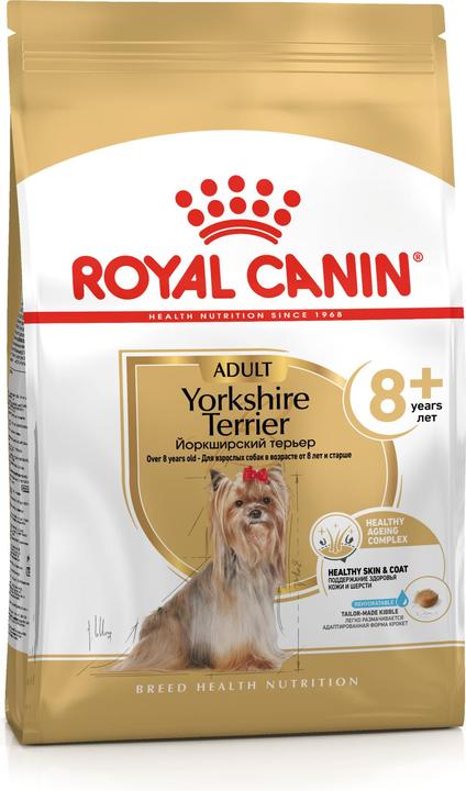 Immagine prodotto Royal Canin Yorkshire Terrier 8+ Cibo secco per cani - 3 kg (Senior, 1 pz., 3000 g)