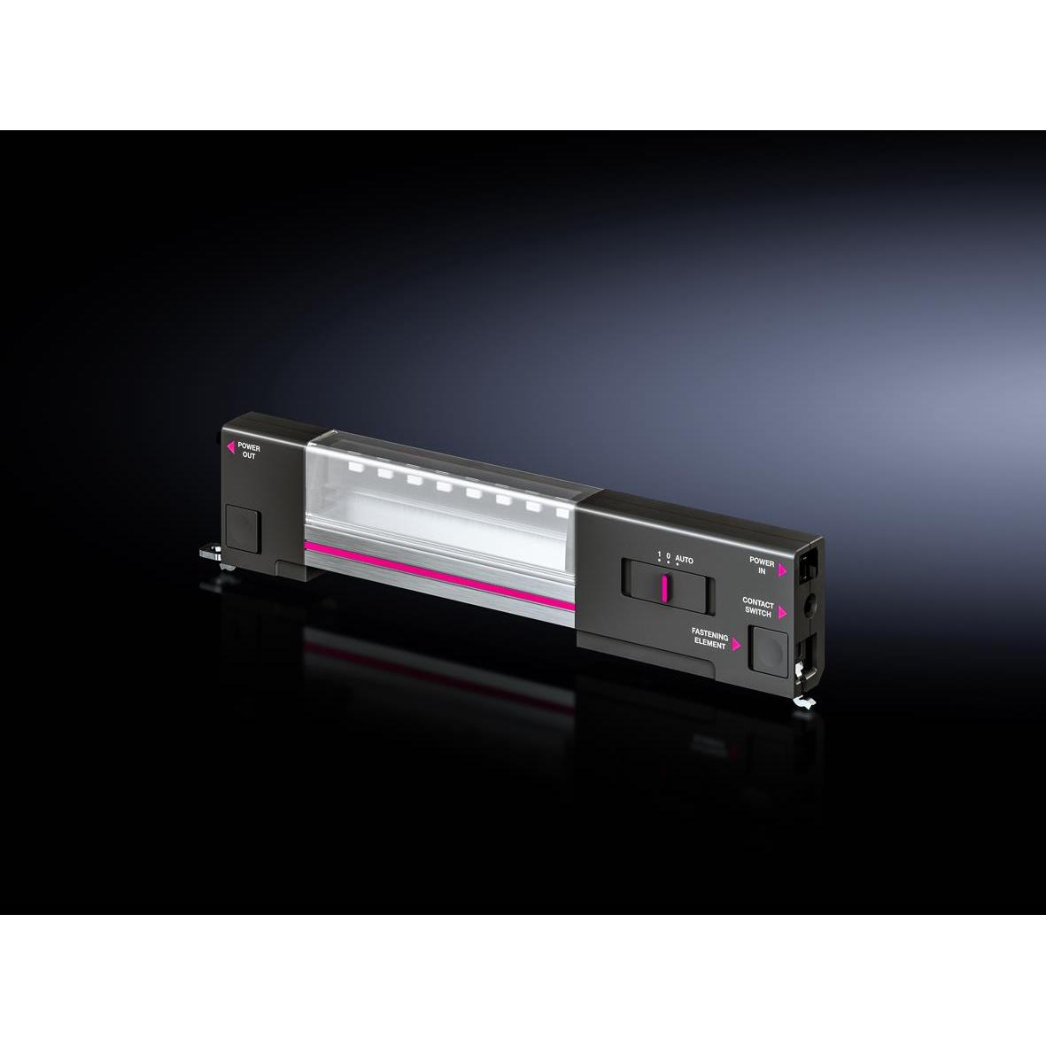 Thumbnail - Rittal LED system light - Rack-Leuchte - Wechselstrom 100-240 V, Serverschrank Zubehör, Weiss