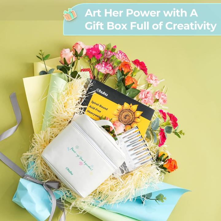 Actual product image Ohuhu Marker-Geschenkbox Set (72 x)