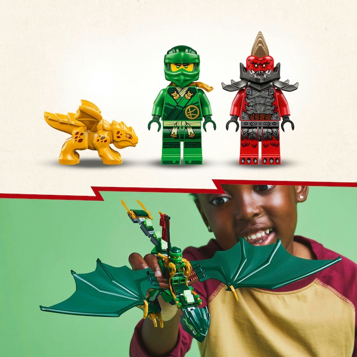 Produktbild LEGO Lloyds grüner Walddrache (71829, LEGO Ninjago)
