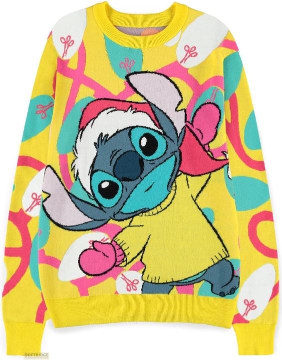 Produktbild Difuzed STITCH - Merry & Bright - Pull de Noël (XL) (XL)
